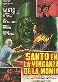 Plakat filmu Santo en la Venganza de la Momia