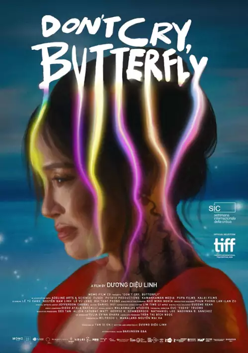 plakat filmu Nie płacz, motylku