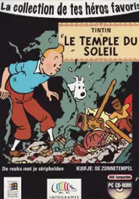 Plakat gry Tintin: Le Temple du Soleil