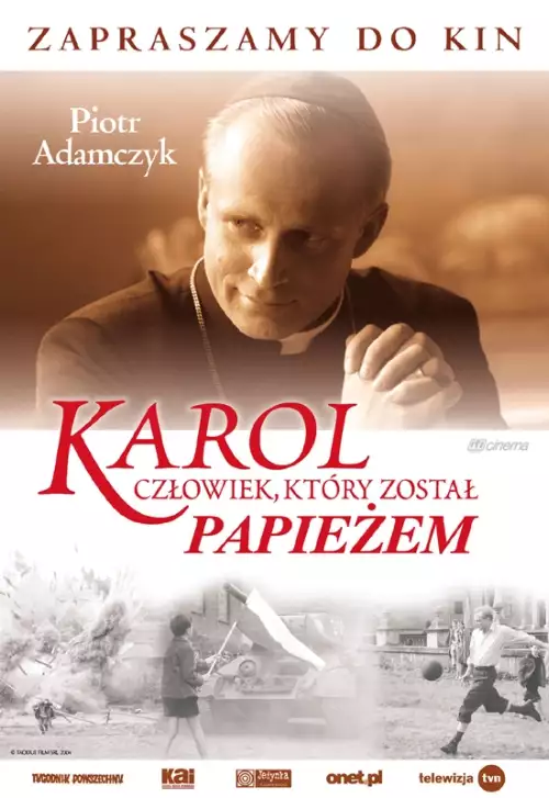 plakat filmu Karol - człowiek, który został papieżem