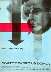 Plakat filmu Doktor Fabrizius działa