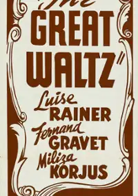 Plakat filmu Wielki walc