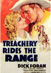 Plakat filmu Treachery Rides the Range