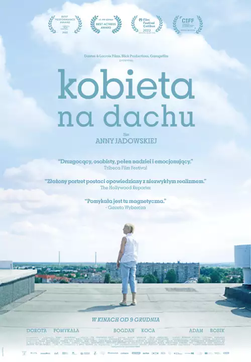 plakat filmu Kobieta na dachu