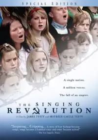 Plakat filmu Estonia. Śpiewająca rewolucja