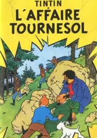 Plakat serialu Les Aventures de Tintin d'après Hergé