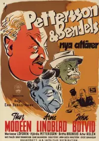 Plakat filmu Pettersson &amp; Bendels nya aff&auml;rer