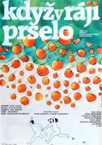 Plakat filmu Když v ráji pršelo