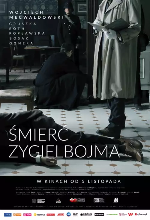plakat filmu Śmierć Zygielbojma