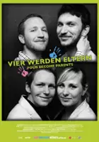 plakat filmu Vier werden Eltern