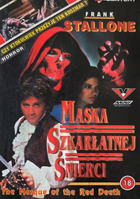 Plakat filmu Maska szkarłatnej śmierci