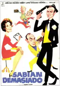 Plakat filmu Sabían demasiado