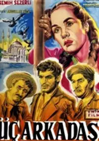 Plakat filmu Trzej przyjaciele