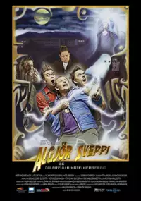 Plakat filmu Algj&ouml;r Sveppi og dularfulla h&oacute;telherbergi&eth;