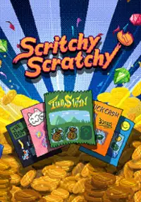 Plakat gry Scritchy Scratchy