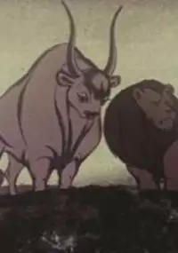Plakat filmu Lev i byk