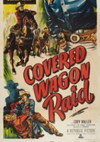 plakat filmu Covered Wagon Raid