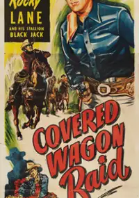 Plakat filmu Covered Wagon Raid