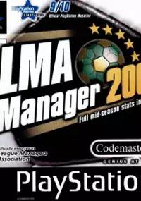 Plakat gry LMA Manager 2001