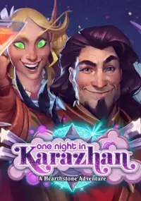 Plakat gry HearthStone: Pewnej nocy w Karazhanie
