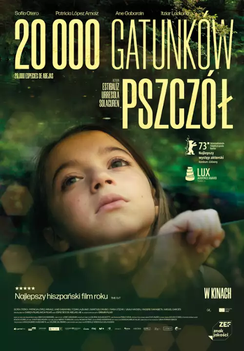 plakat filmu 20 000 gatunków pszczół