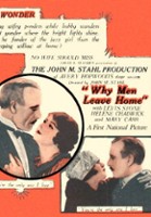 plakat filmu Why Men Leave Home