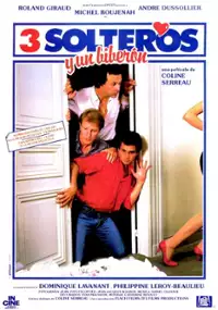 Plakat filmu Trzej mężczyźni i dziecko