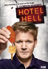 Plakat programu TV Piekielny hotel Gordona Ramsaya