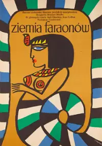 Plakat filmu Ziemia faraonów