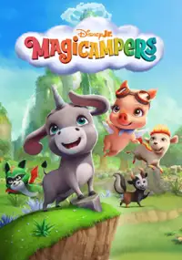 Plakat serialu Wyspa Magiczniak&oacute;w