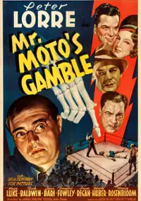 Plakat filmu Mr. Moto&#39;s Gamble