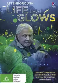 Plakat filmu David Attenborough i świecące organizmy