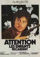 plakat filmu Uwaga, dzieci patrzą