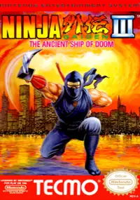 Plakat gry Ninja Gaiden III: The Ancient Ship of Doom