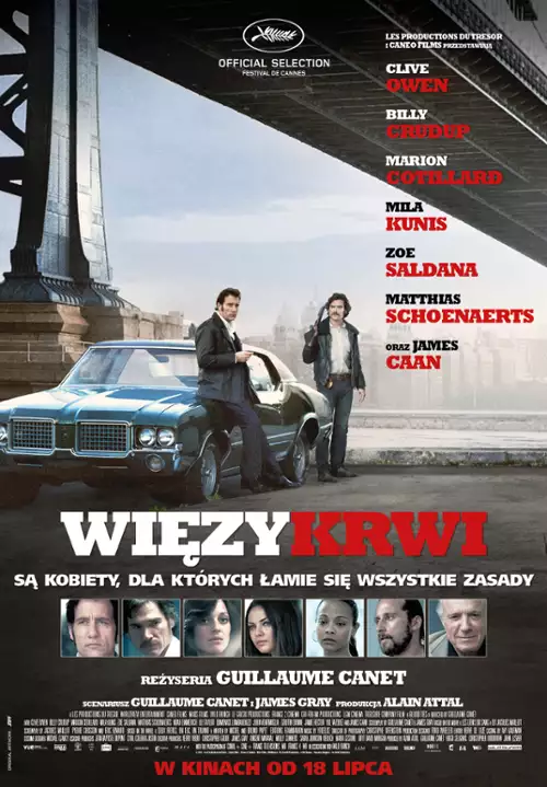 plakat filmu Więzy krwi