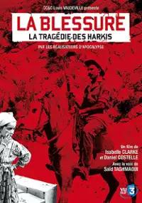 Plakat filmu Algierska rana. Tragedia harkisów