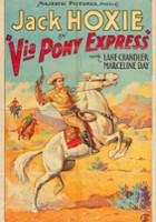 plakat filmu Via Pony Express