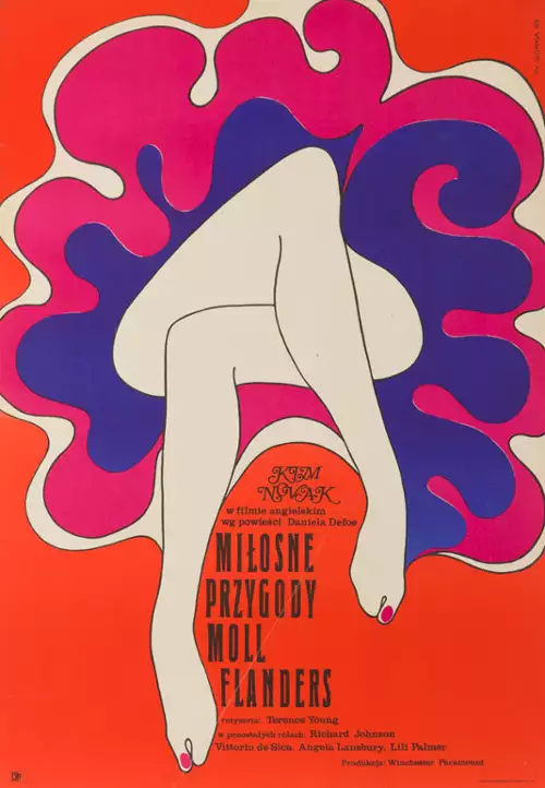 plakat filmu Miłosne przygody Moll Flanders