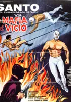 plakat filmu Santo contra la mafia del vicio