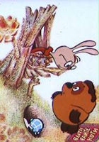 plakat filmu Winnie the Pooh is going on a visit