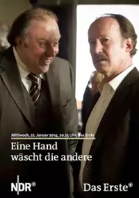 Plakat filmu Eine Hand wäscht die andere