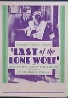 plakat filmu The Last of the Lone Wolf