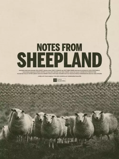 plakat filmu Notatki z krainy owiec