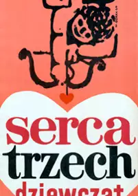 Plakat filmu Serca trzech dziewcząt 