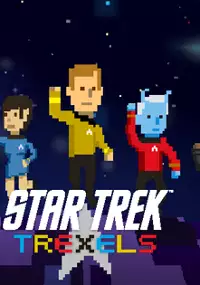 Plakat gry Star Trek Trexels