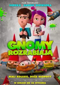 Plakat filmu Gnomy rozrabiają