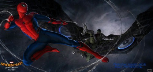 Spider-Man walczy z Vulture na nowej grafice