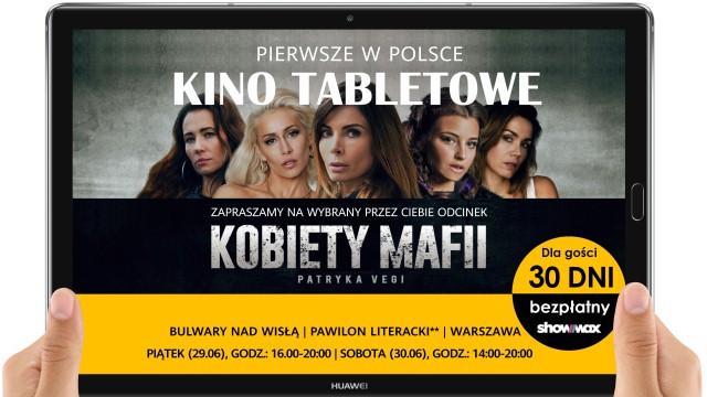 Huawei i Showmax zapraszają do kina tabletowego