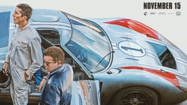 FOTO: Damon i Bale na pierwszym plakacie "Ford v. Ferrari"