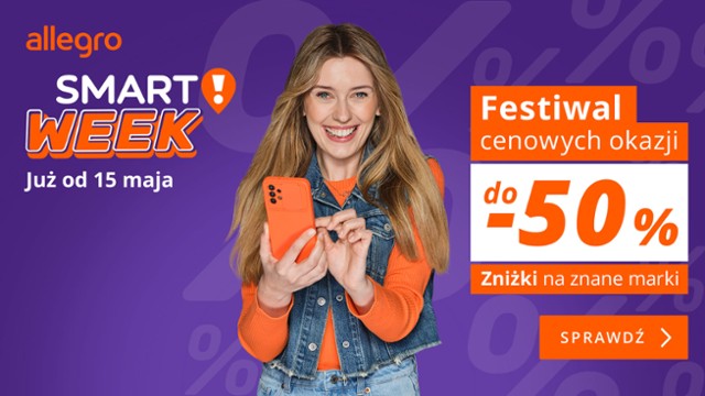 Smart! Week na Allegro już od 15 maja. Czekają na Was promocje do...